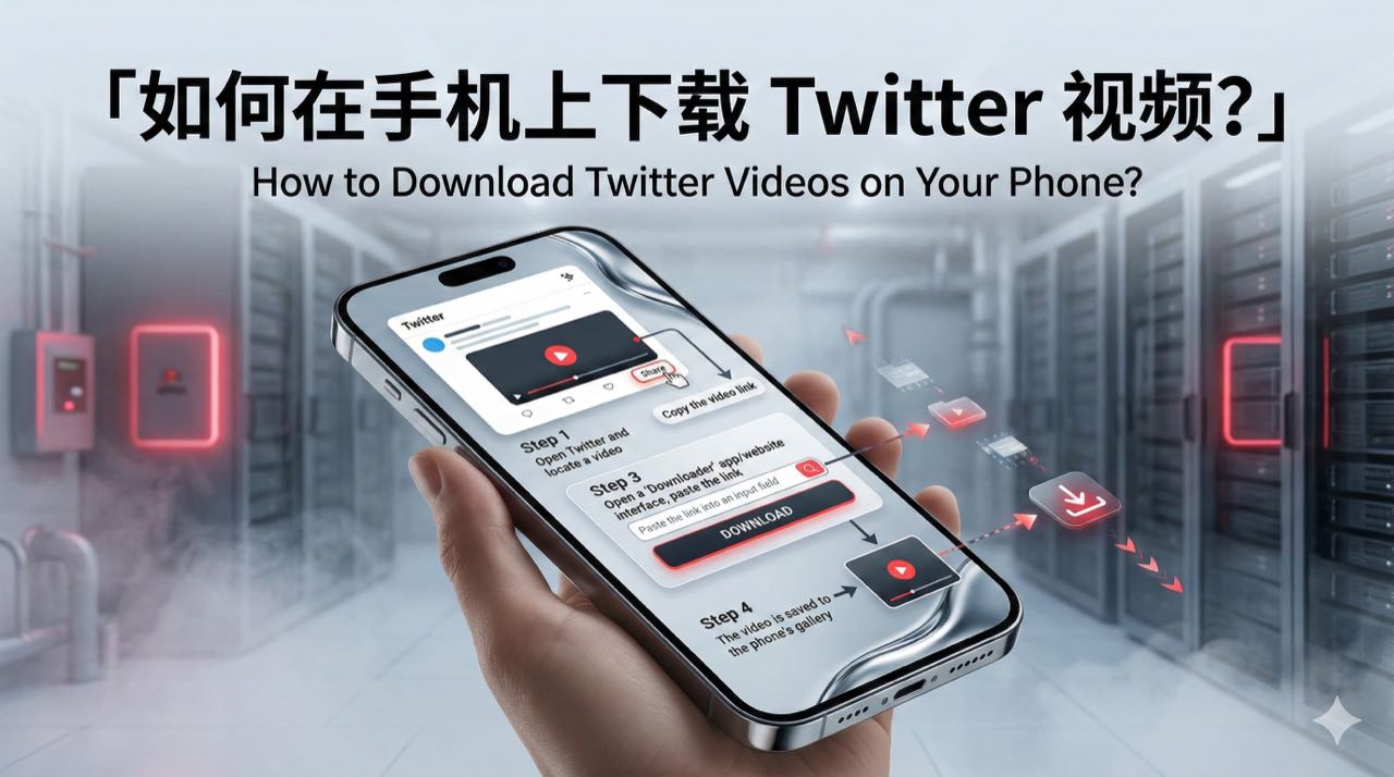 スマホでTwitter/X動画を保存する方法｜3ステップで完了
